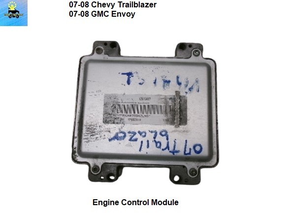 12602010 2007 2008 Chevy Trailblazer Envoy Ascender Engine Control Module ECM