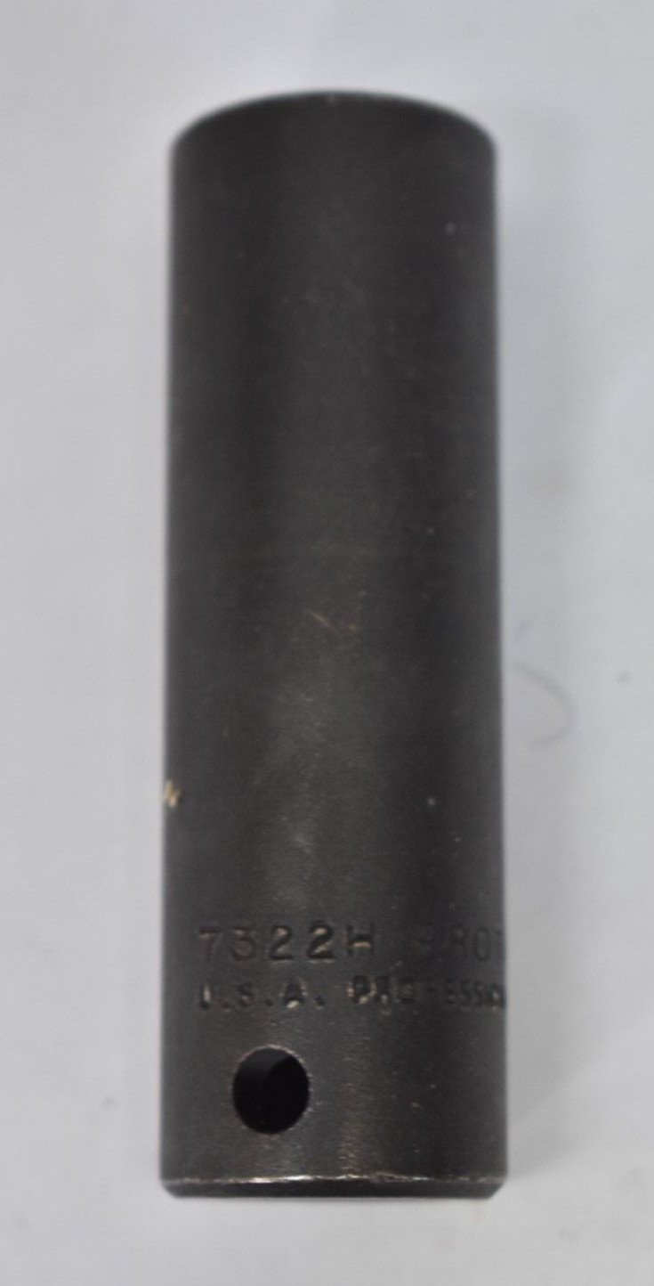Proto Professional Black Oxide Finish Socket Tool Genuine OEM 7322H 11/16″