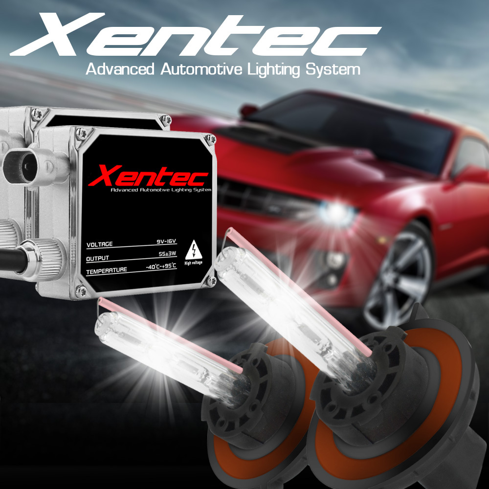 55W HID Xenon Headlight Conversion KIT Bulbs — H1 H3 H7 H11 9005/HB3 9006/HB4