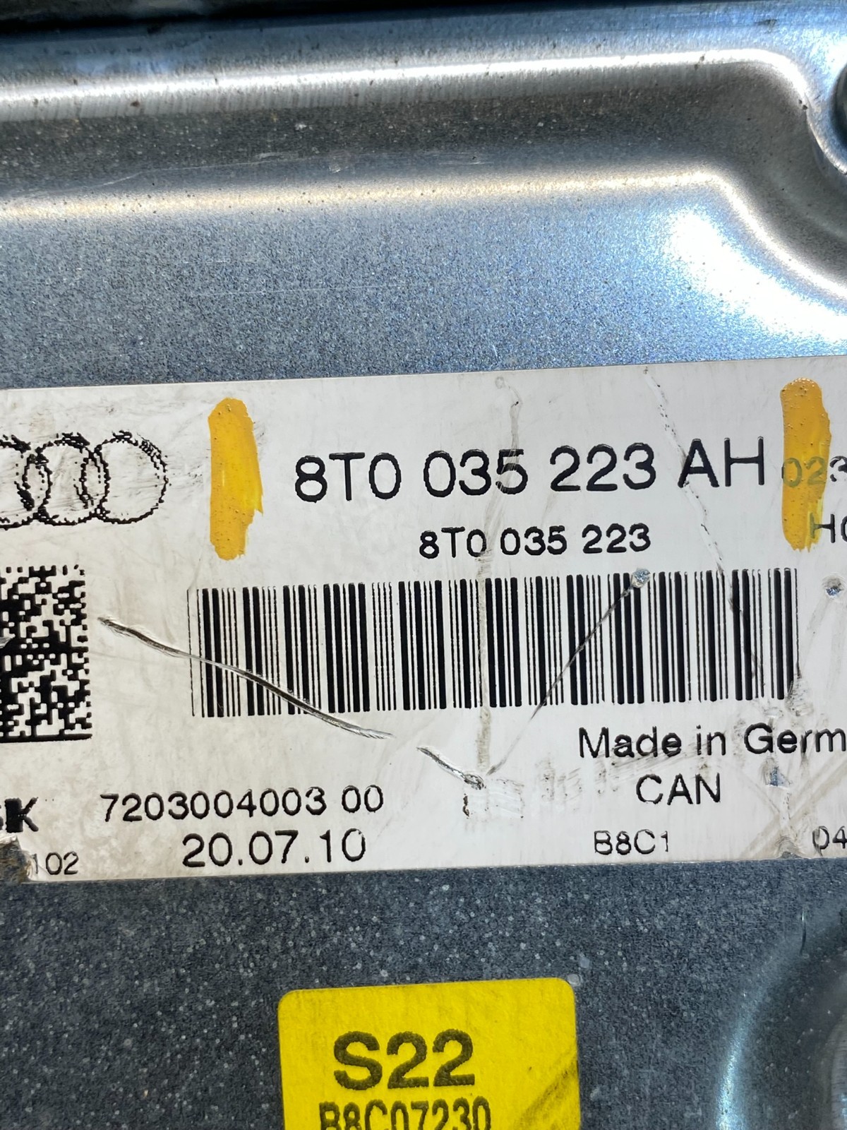 2008 to 2012 Audi A4 Radio Stereo Amplifier Amp OEM ae2134 DG