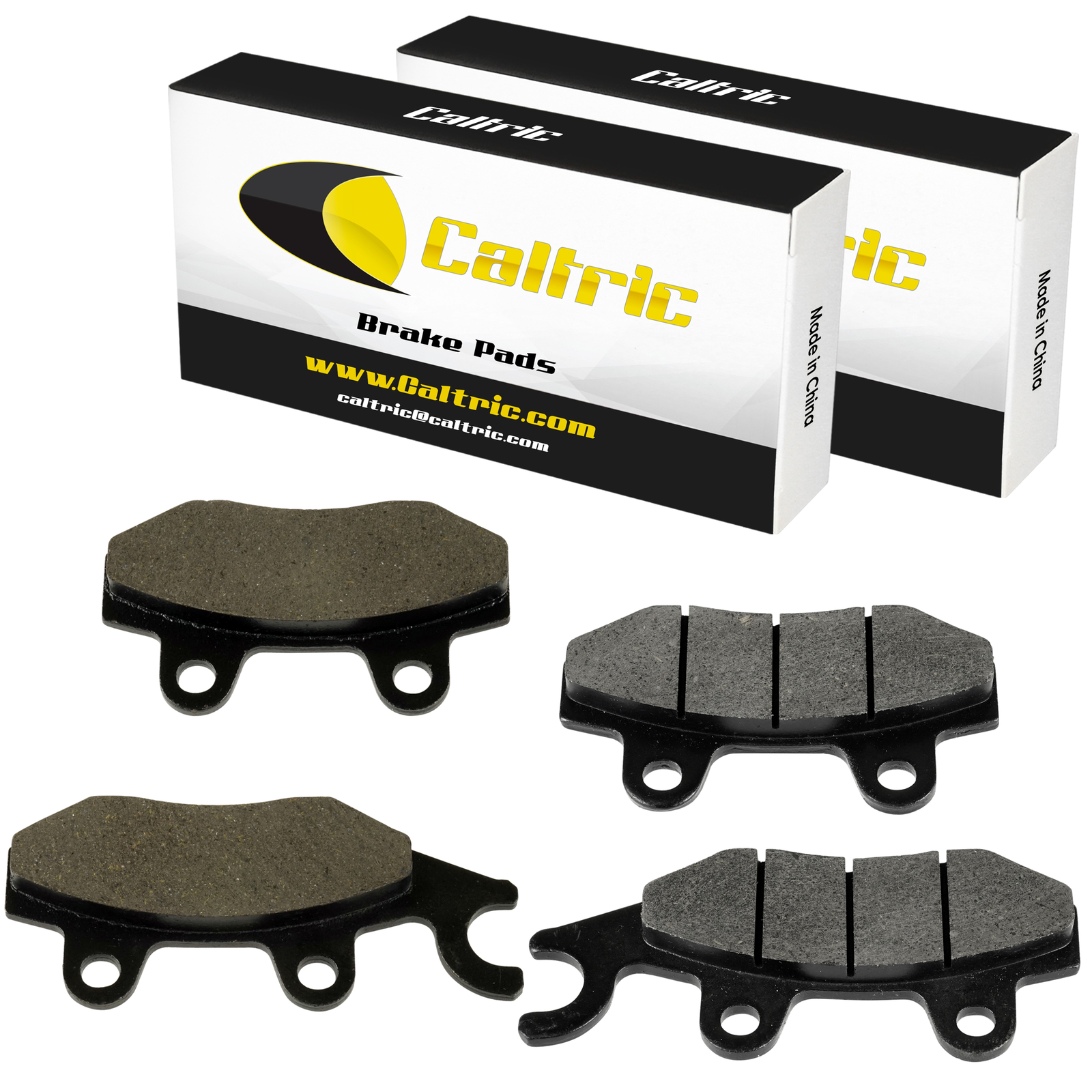 Caltric Front Brake Pads for Kawasaki Mule Pro-MX Pro MX EPS LE 2019-2024