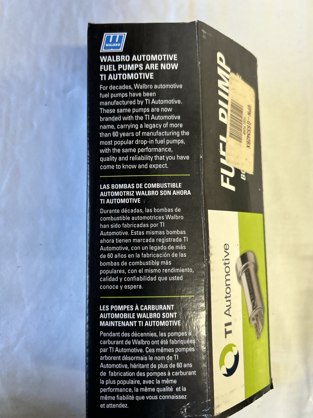 Walbro GSS340G3 Fuel pump