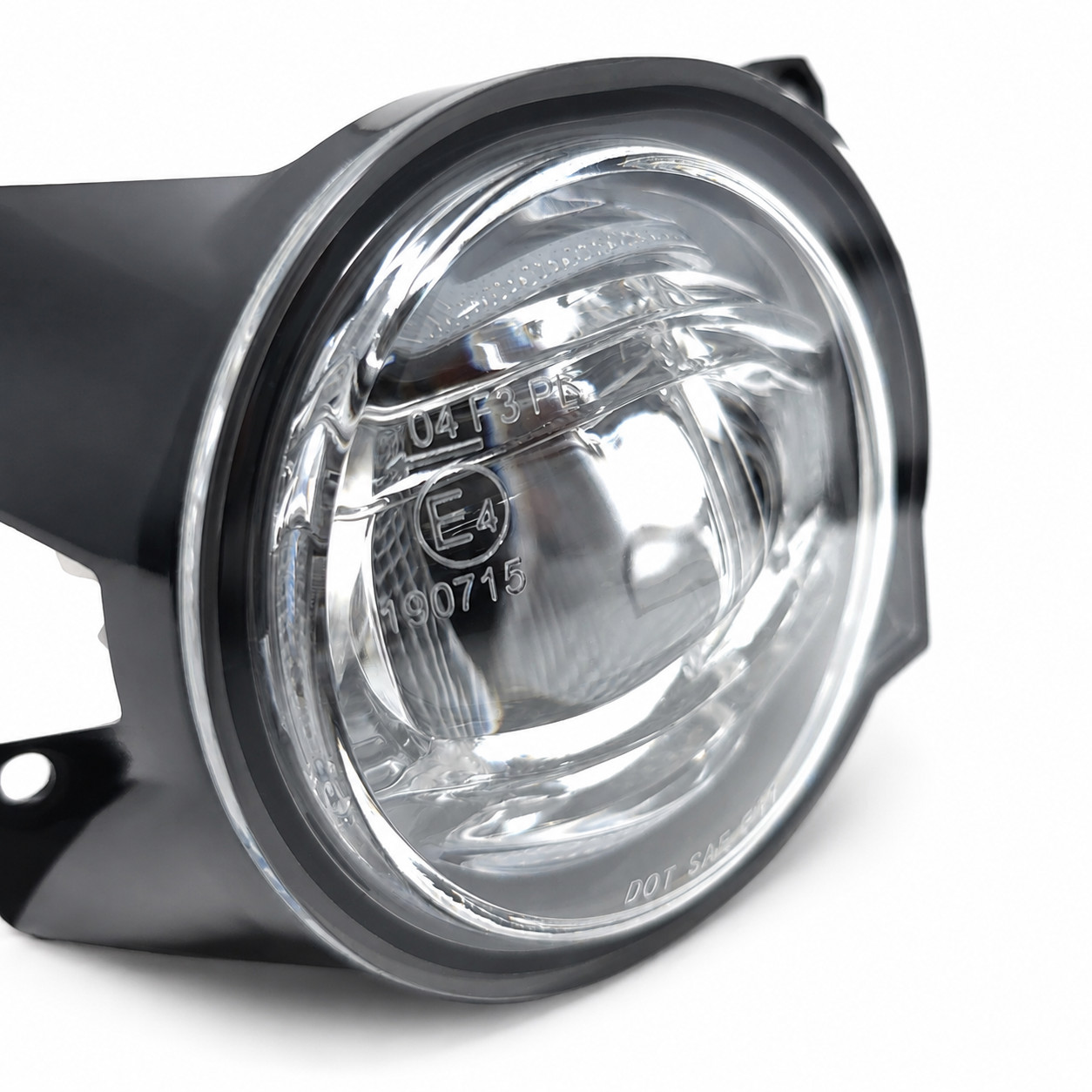 For 2024 2025 Toyota Land Cruiser Clear Lens LED Fog Light Bezel Wires Switch