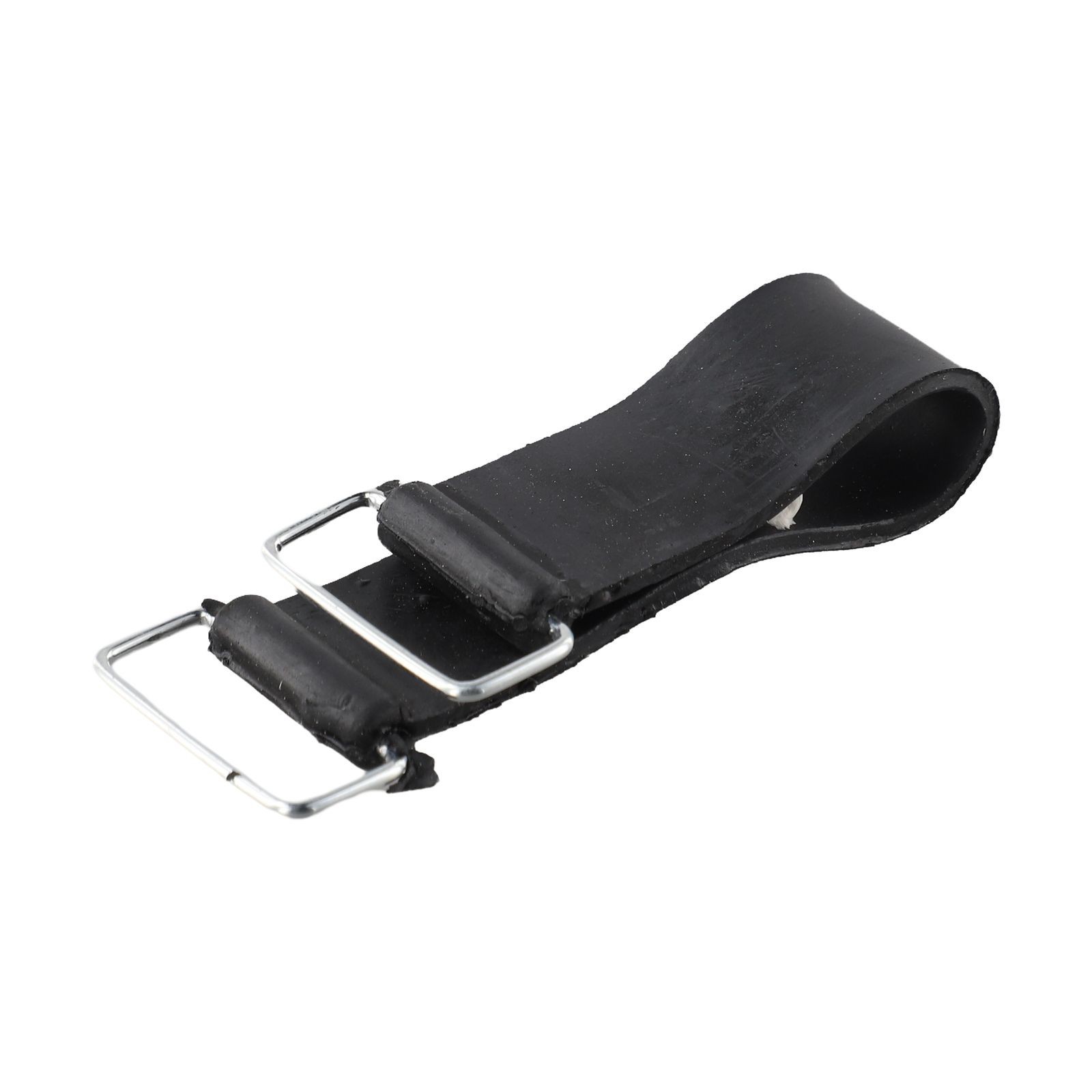 Adjustable 5Pcs Rubber Battery Straps for Motorcycles with Metal Buckles