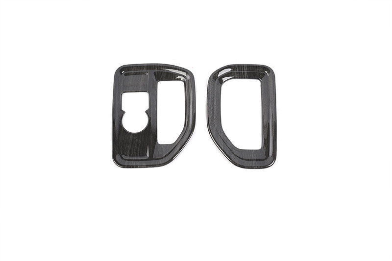 for 2019-2021 Chevy Silverado ⭕Black Wood Car Interior Full Panel Trim Cover Kit