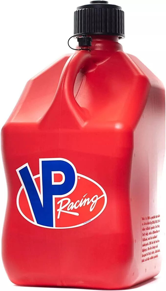 VP Racing Fuels Utility Jugs Square 5.5 Gallon (Specify #, Color & Hose)