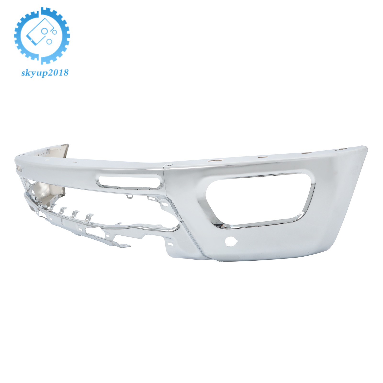 Split-type Metal Steel Front Bumper Face Bar Chrome For Ford Ranger 2019-2023