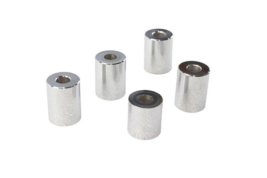 Chrome Spacers 5/16 inch x 3/4 inch x 1 inch for Harley-Davidson