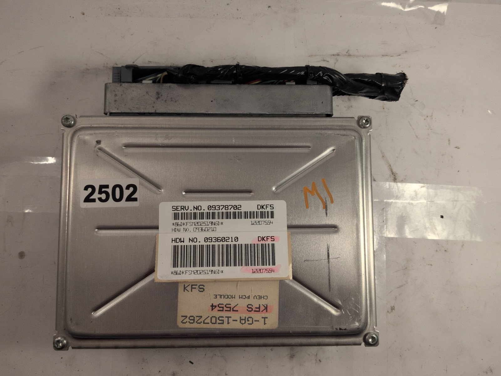 2001 Chevy Monte Carlo Engine Computer 09378702 ECU ECM OEM