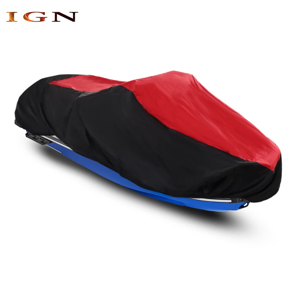 Waterproof Marine Grade PWC Cover Polyester Trailerable Jet Ski 420D Heavy Duty