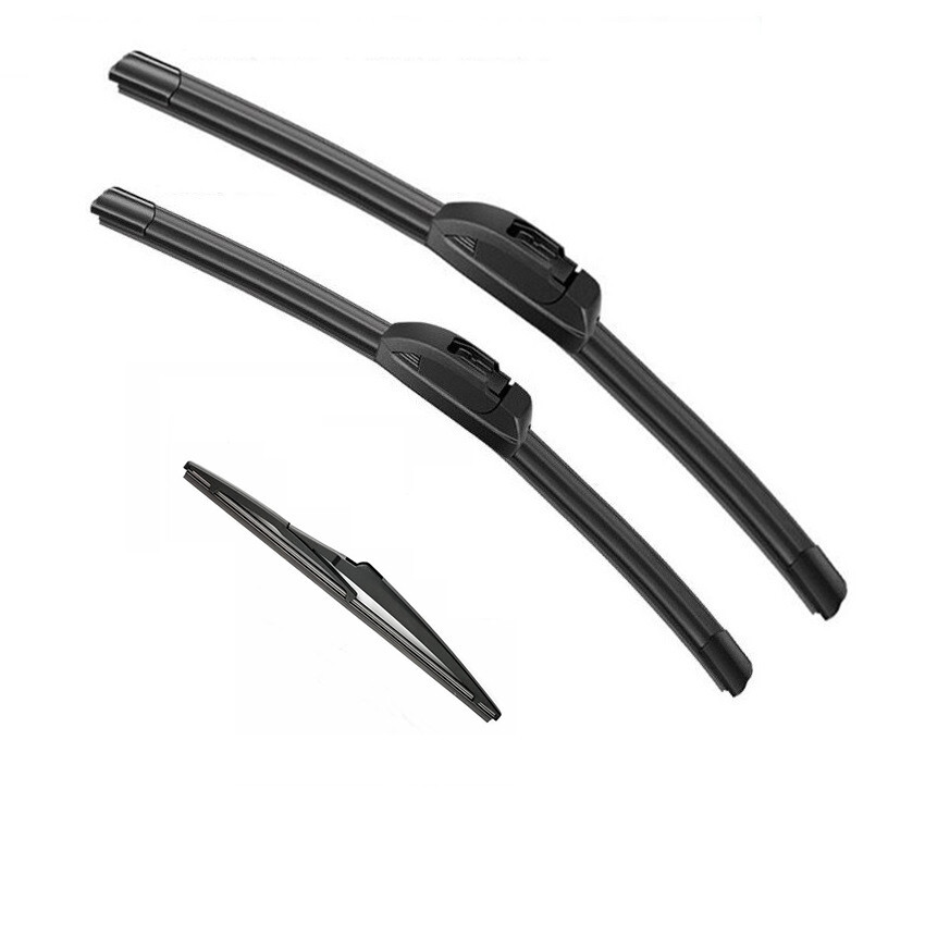 Set of 3 Front & Rear Wiper Blades for Land Rover Discovery Sport OEM Quality