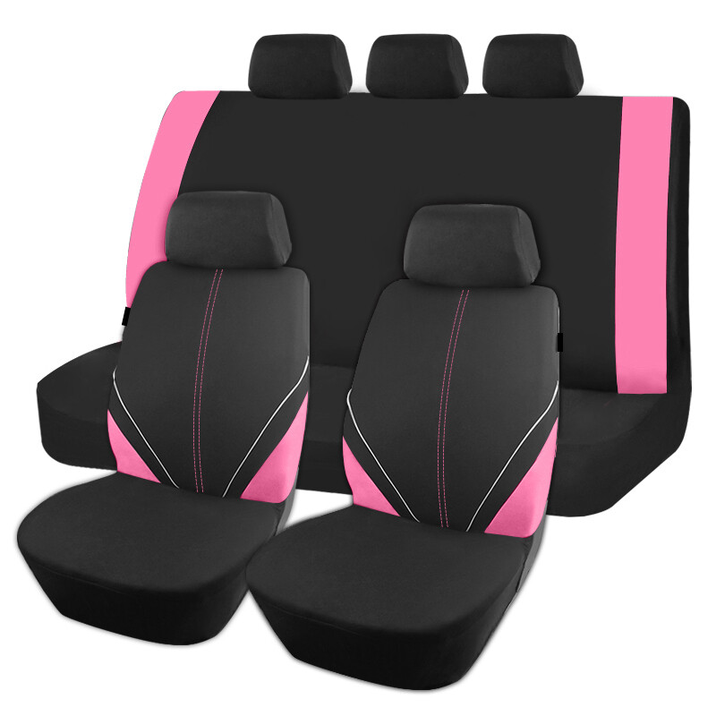 Polyester fabric Car Seat Covers Universal For Most Sedans,Cars,Vans,SUV,Truck