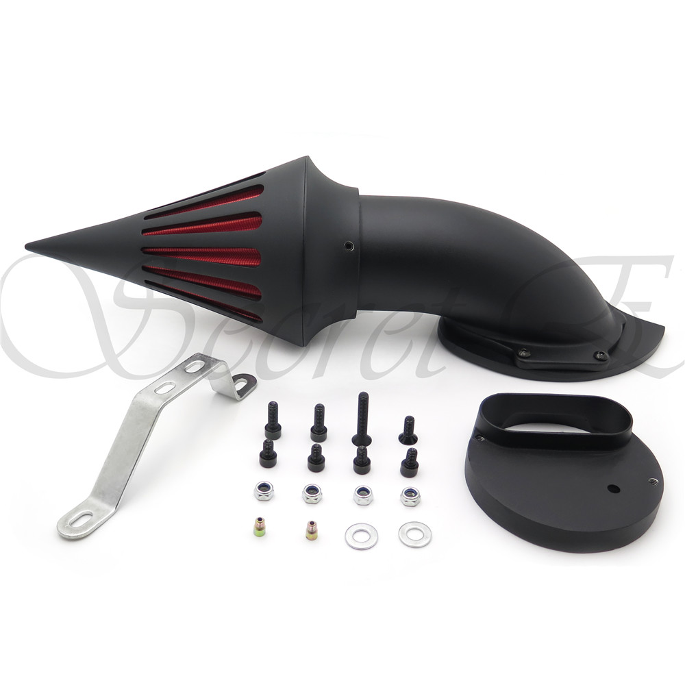 Spike Air Cleaner Kits For Yamaha V-Star 1100 Dragstar Xvs1100 1999-2012 Black