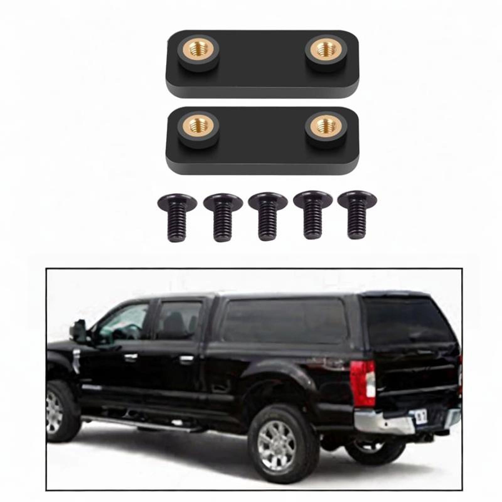 64658 Rear Door Mounting Plates Direct Replace Compatible High Black Accessories