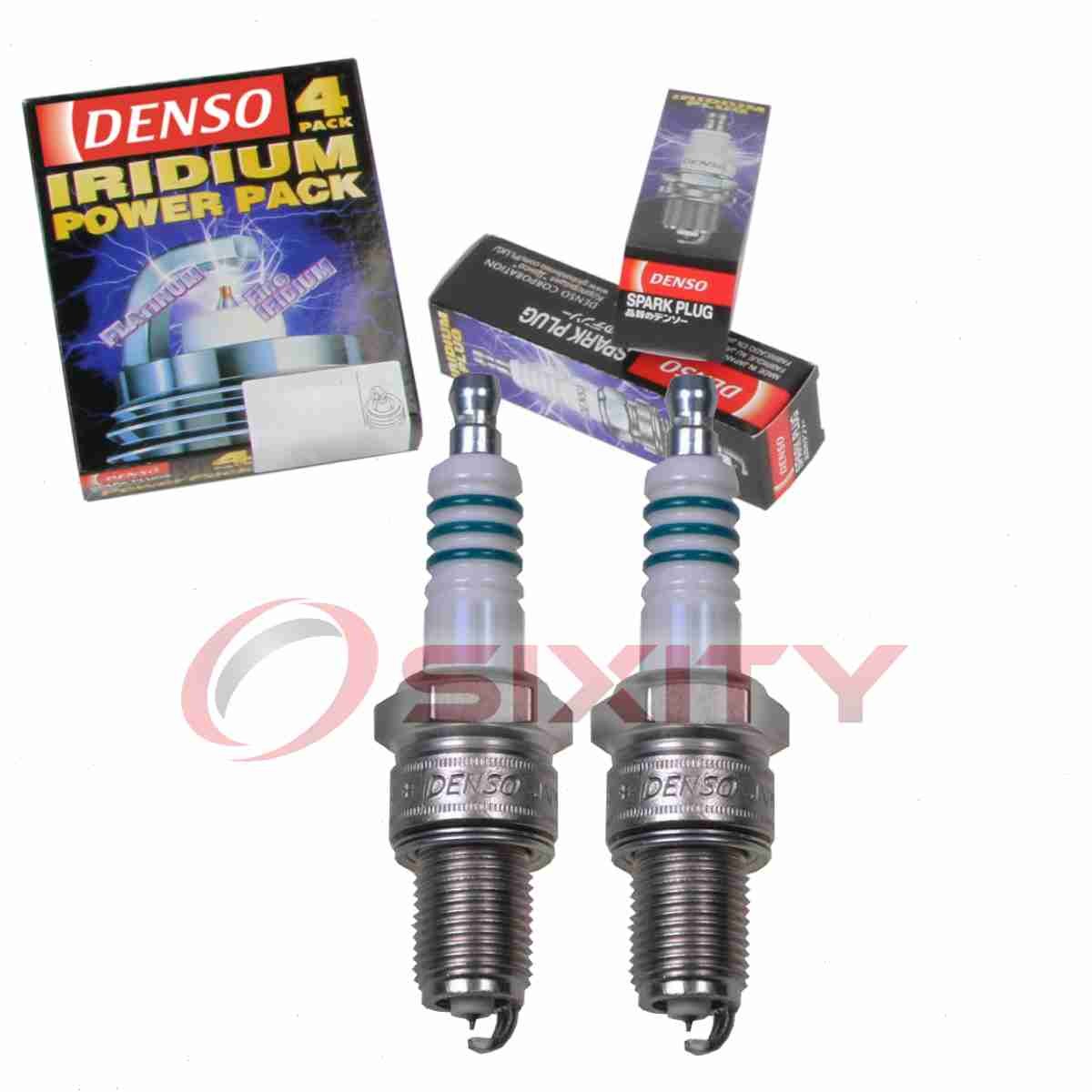 2 pc DENSO 5306 Iridium Power Spark Plugs for ZVP 121 087 S ZVP 121 085 C cb