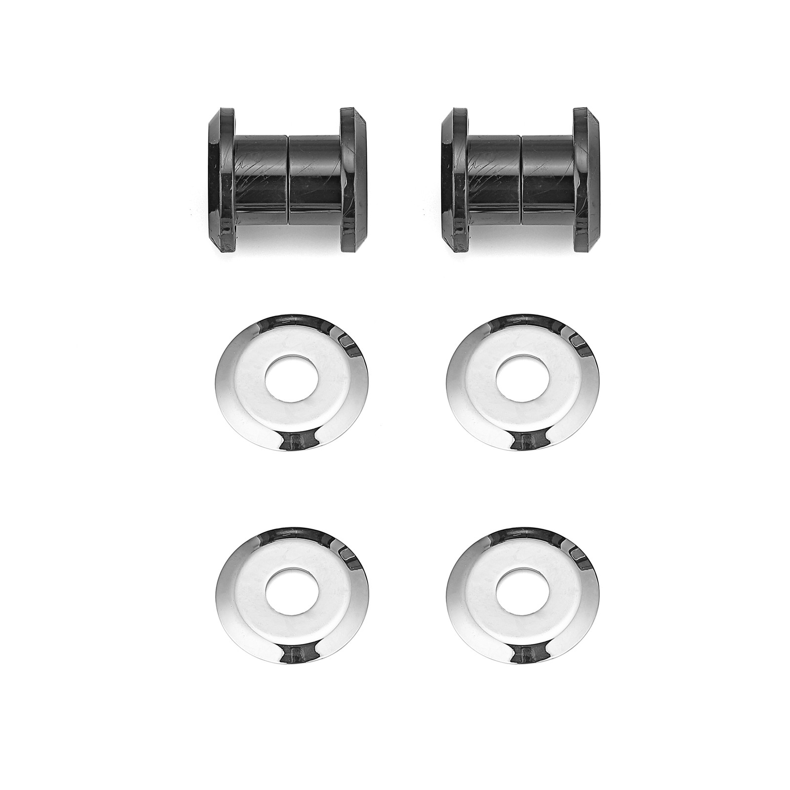 Polyurethane Handlebar Riser Bushings Anti Vibration For Harley Softail Touring
