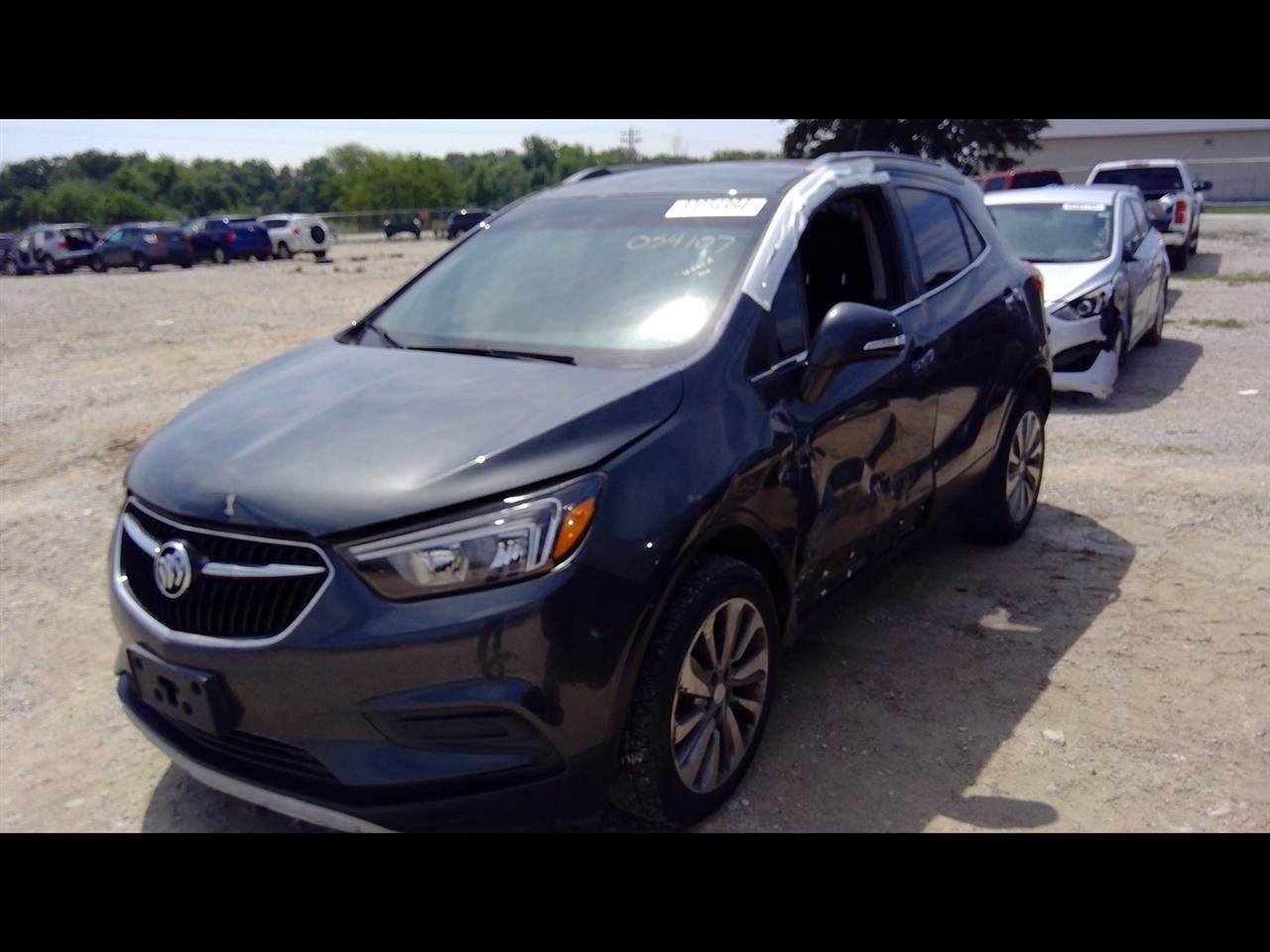 17-20 BUICK ENCORE LH Driver Side View Mirror Without Memory Gray 42654512