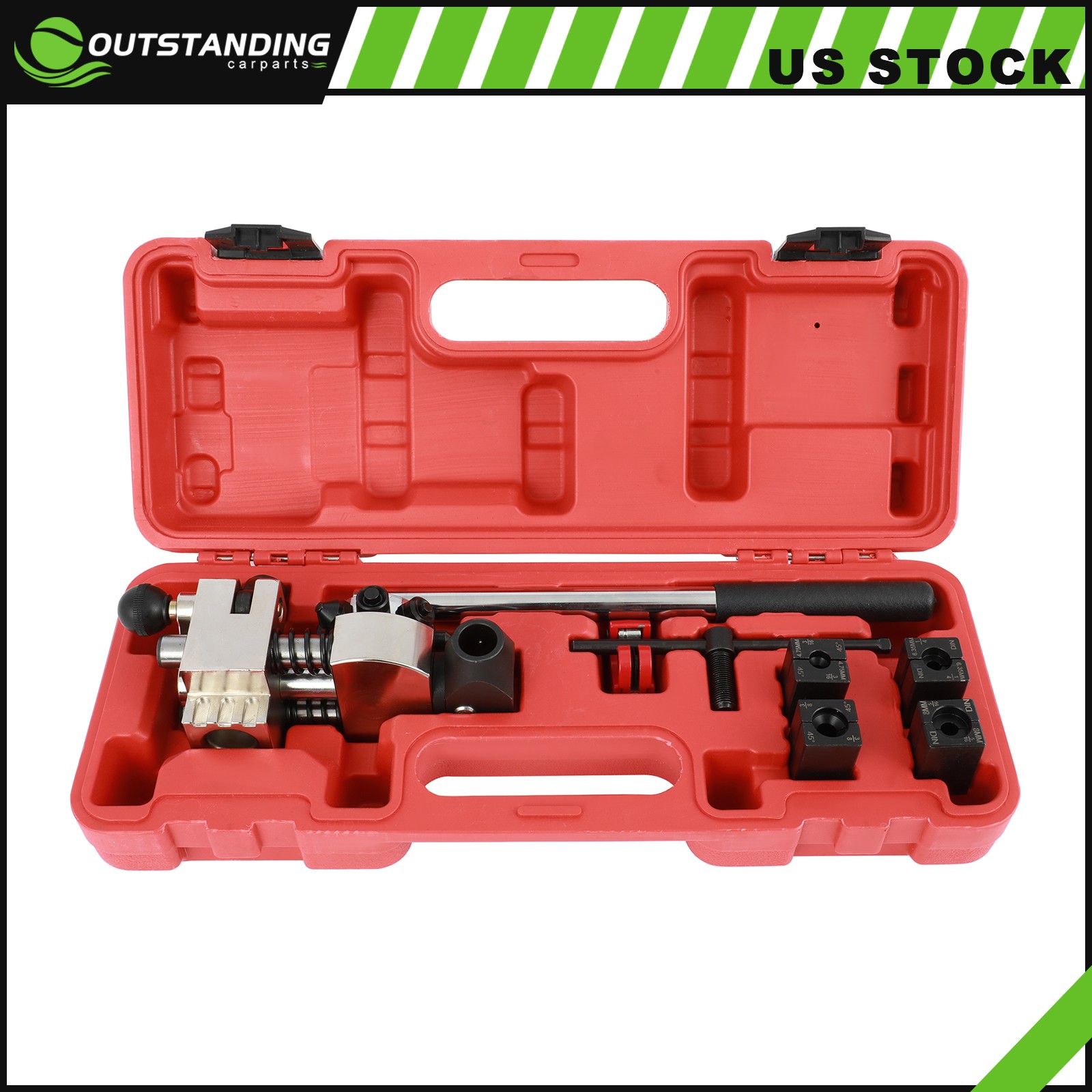 ✅Tube Brake Line Flaring Tool Kit Brake Pipe Flaring Tool Kit