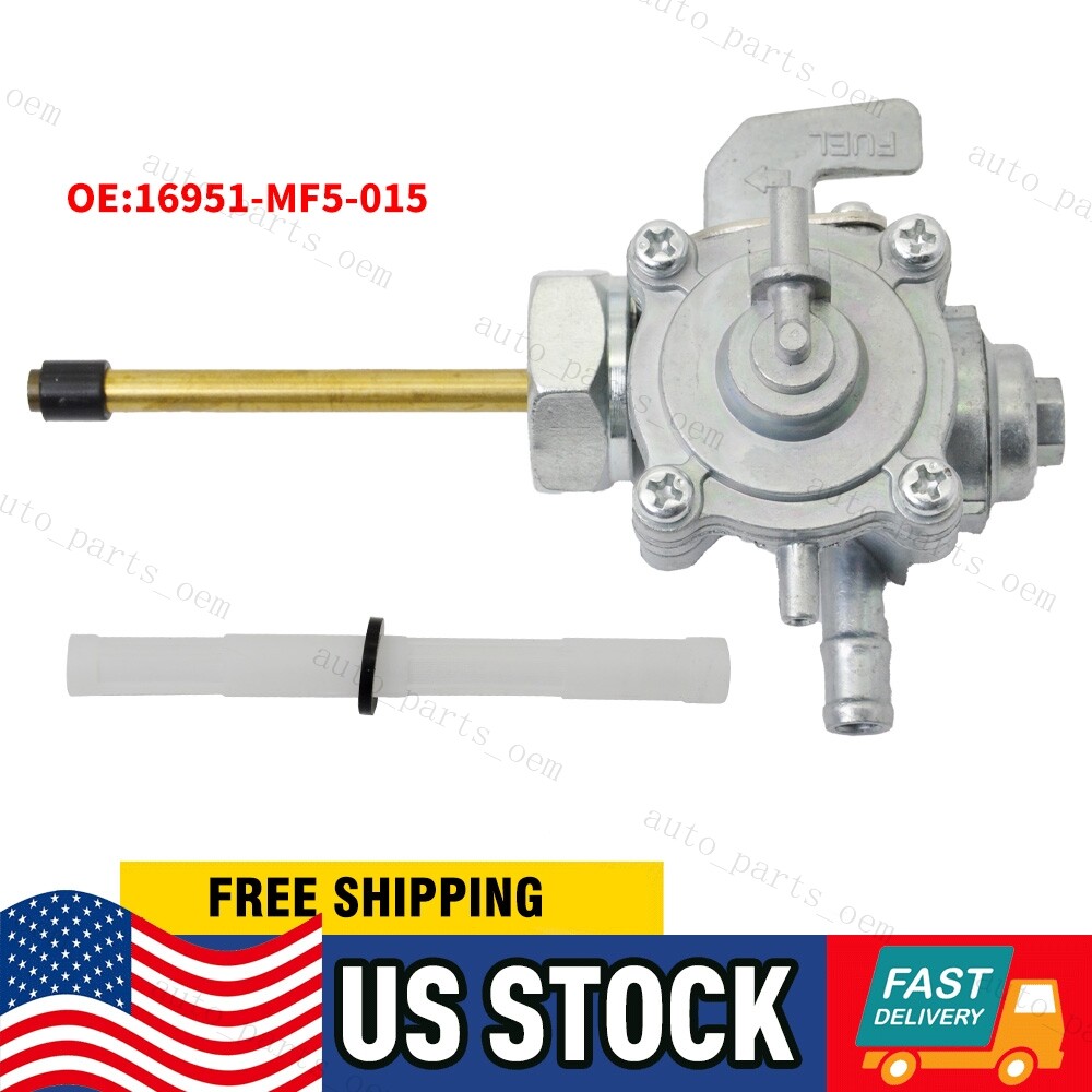 New Vacuum Fuel Petcock For Honda Shadow 500 VT500C Ascot 500 VT500FT 18mm x 1mm