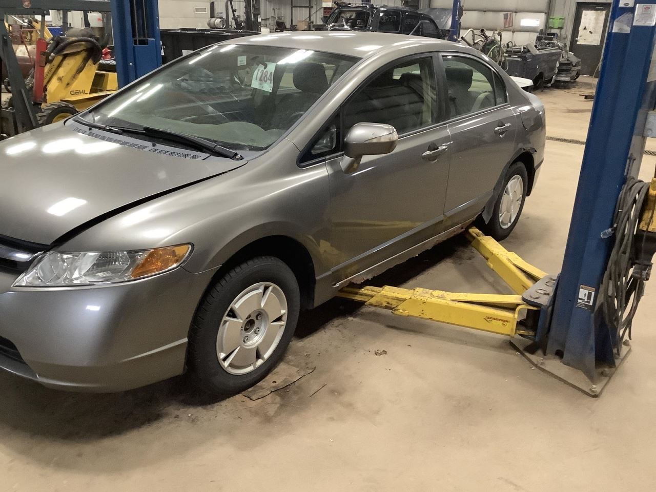Passenger Side View Mirror Power Sedan 4 Door Hybrid Fits 06-11 CIVIC 354353