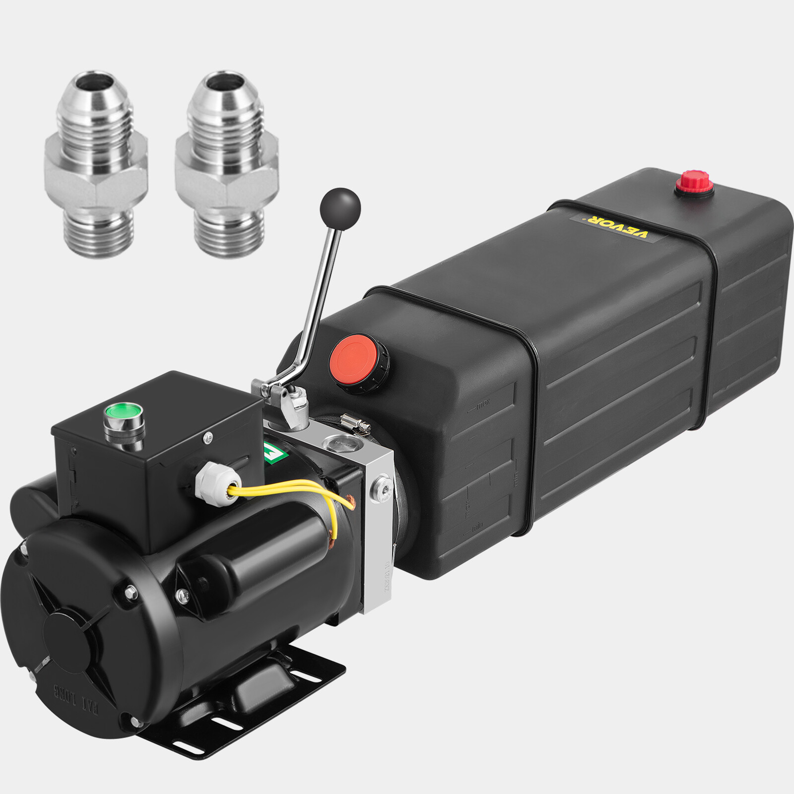 3 HP Car Auto Lift Hydraulic Power Unit Pack 220V 60hz 2950 PSI 3.5 Gal Tank