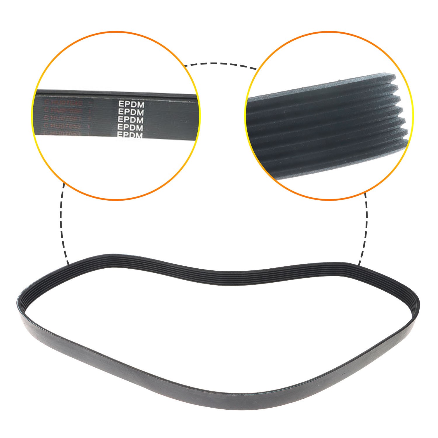 Air Conditioning Serpentine Belt for GMC Savana Sierra Yukon XL V8 SUV