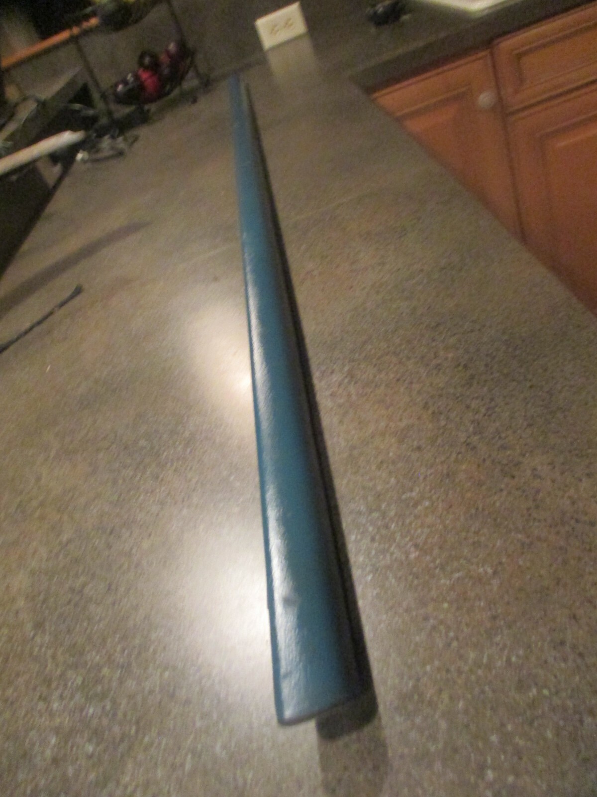 Used Genuine OE Mercedes#1116805171 Lower Dash Molding,Blue Leather W111 Cpe/Cnv