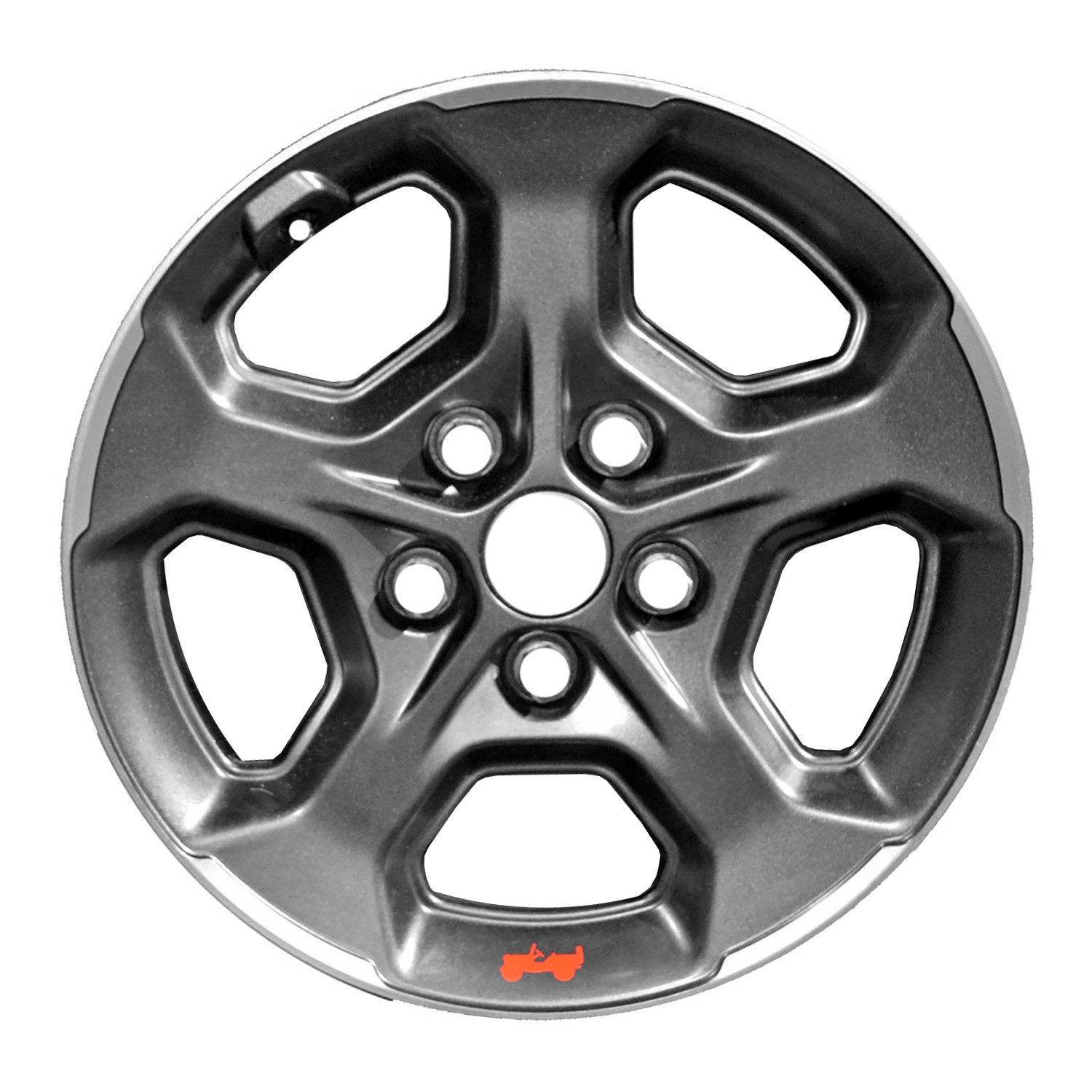 5-Spoke Polished and Silver 17×7.5 Alloy Factory Wheel – Remanufacture