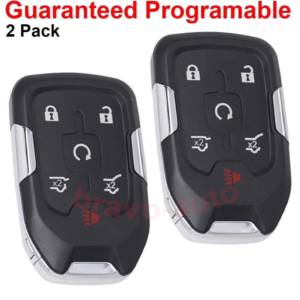 2 For 2015 2016 2017 2018 2019 2020 GMC Yukon Keyless Prox Smart Remote Key Fob