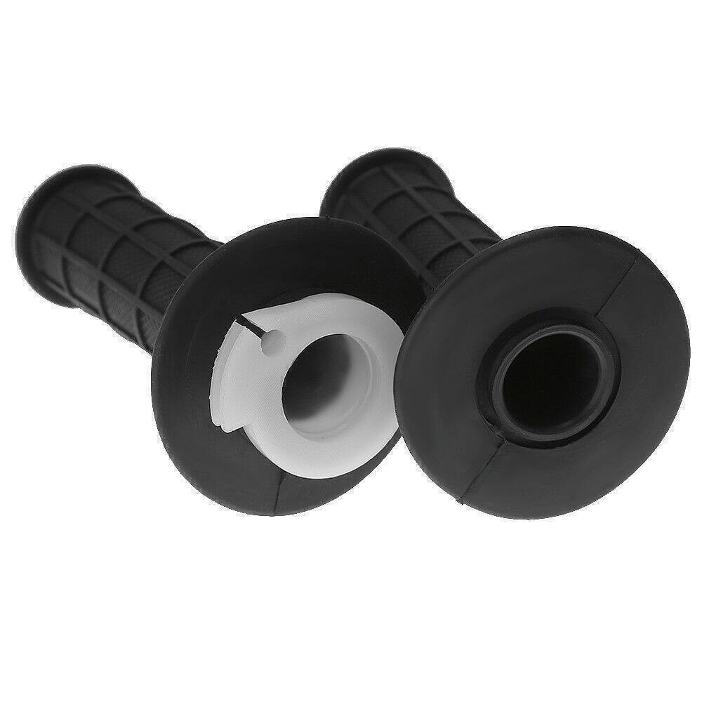 7/8in Motorcycle Twist Throttle Accelerator Handle Grips Cable Set Ftidiydiqywek