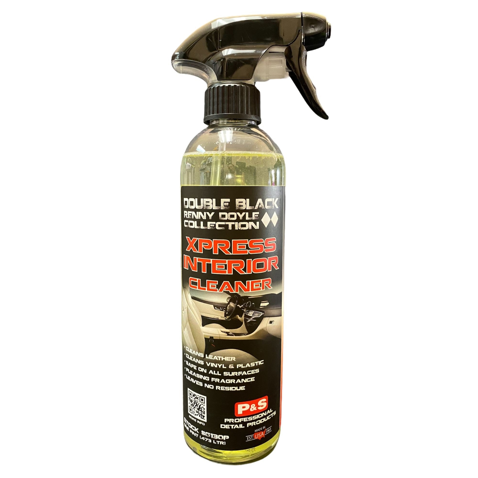 P&S Xpress Interior Cleaner | Safe on Leather and Plastic | No Residue