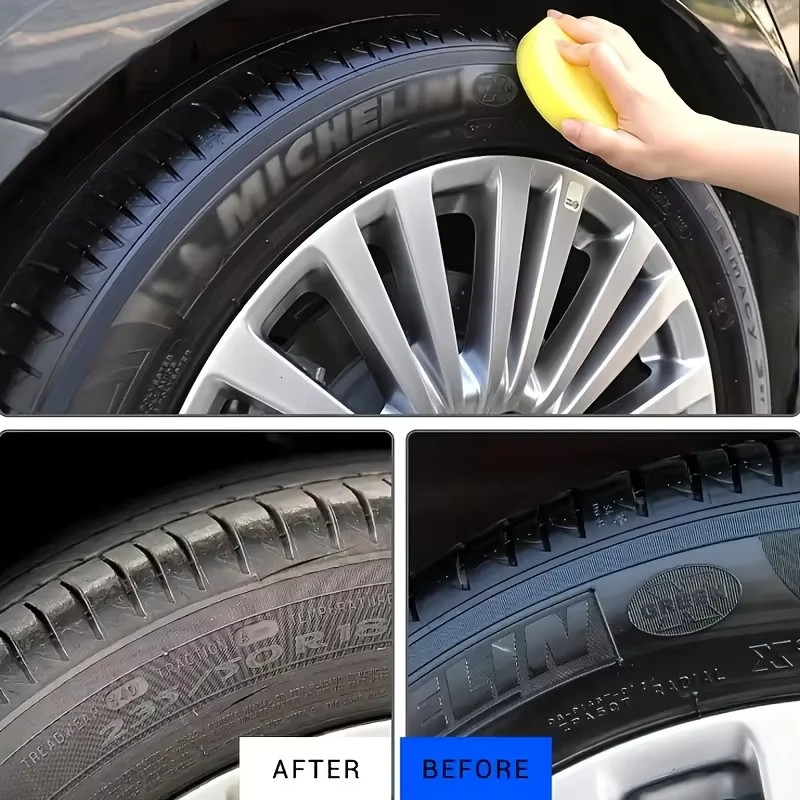 150g Plastic & Rubber Repair Paste Black Polish for Car Scratch Tire & Interior