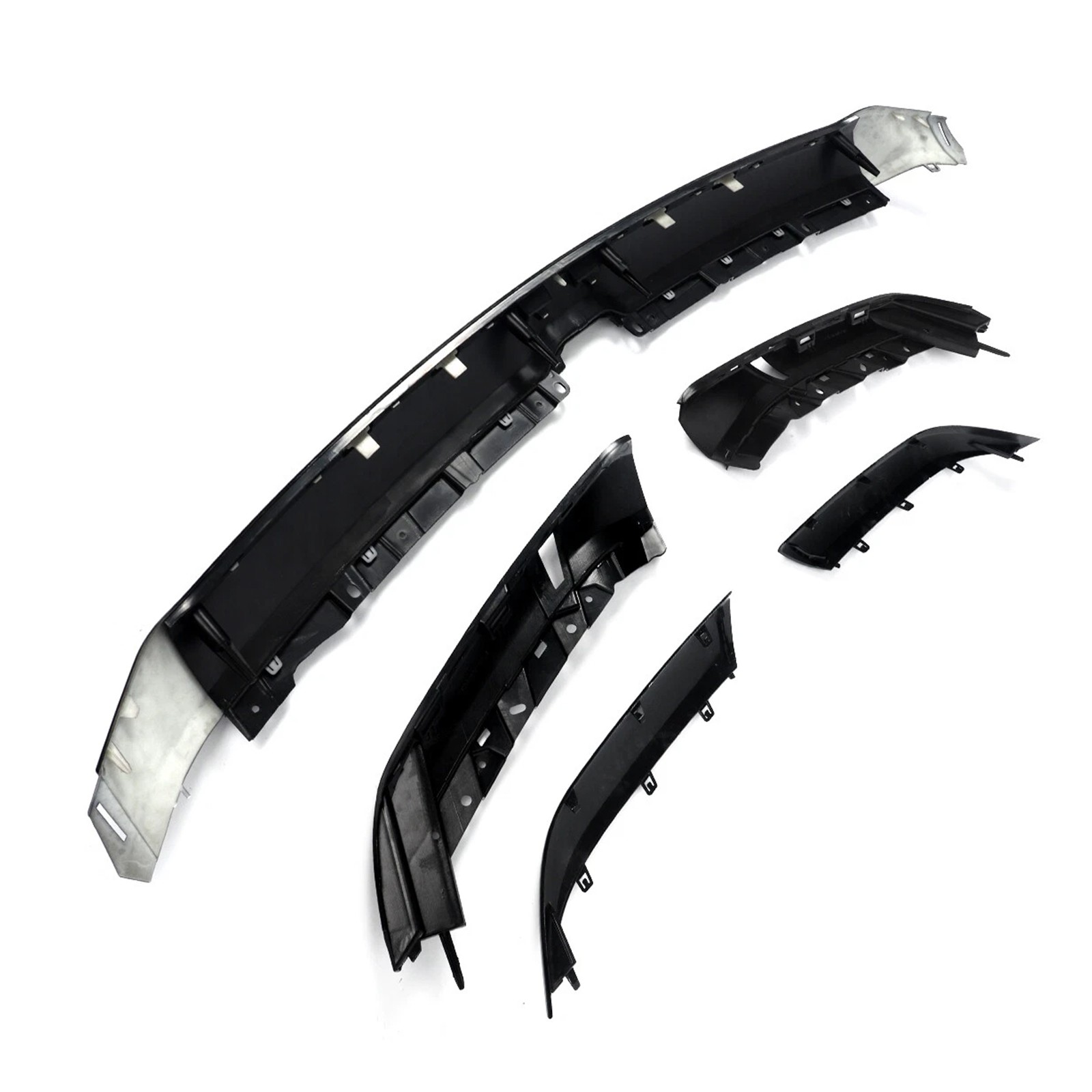 For 2019 2020 2021 2022-2024 RAM 1500 Front Bumper Upper Grille Molding Trims