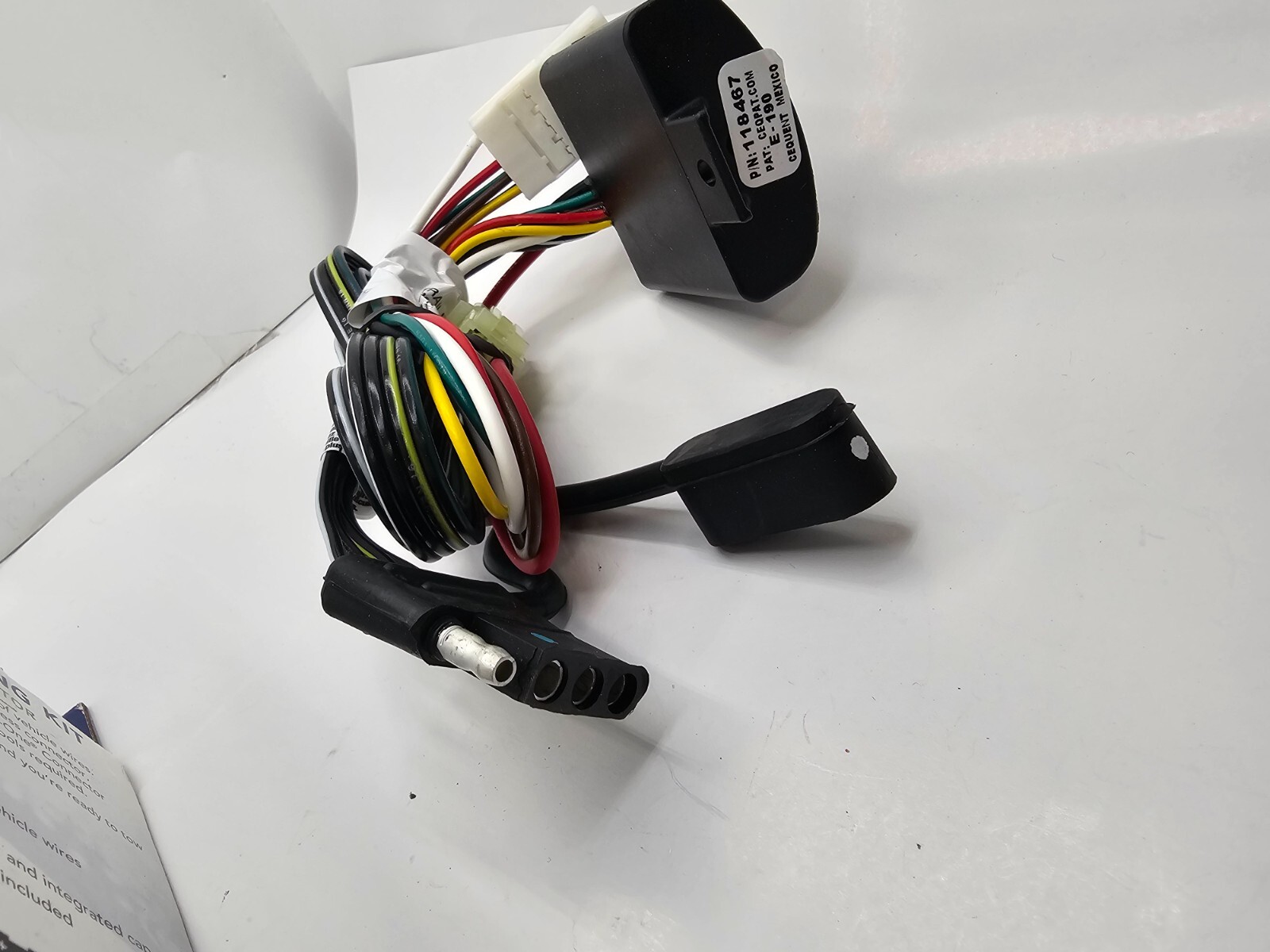 Tekonsha 118467 Vehicle End 4 Flat Trailer Wiring Connector