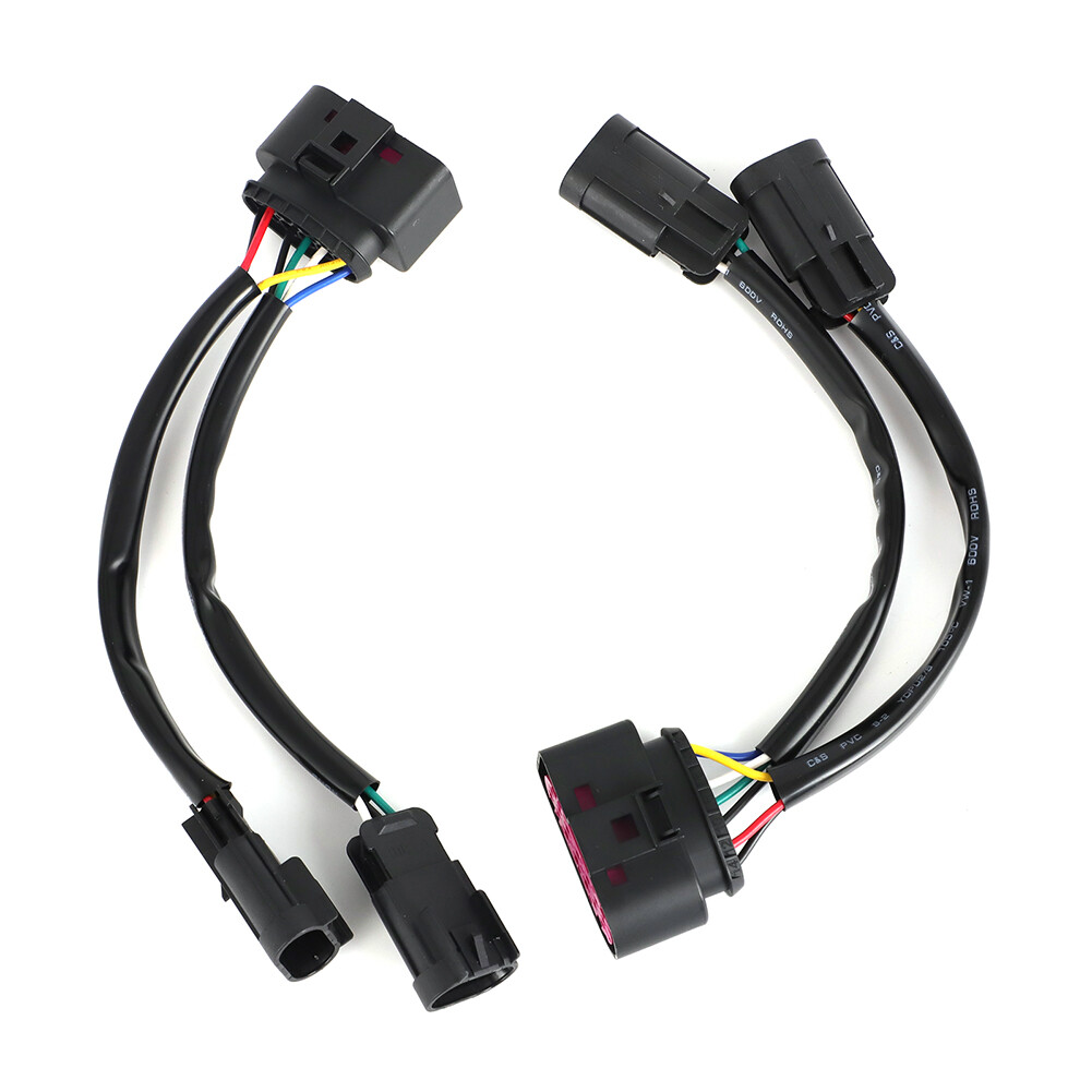 Headlight Conversion Harness Quad To Projector Adapter For Ram 1500 2500 3500