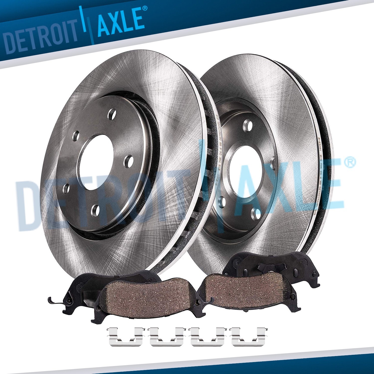 Front Disc Rotors Brake Pads Kit for 2011 – 2015 Kia Optima Hyundai Sonata 2.4L