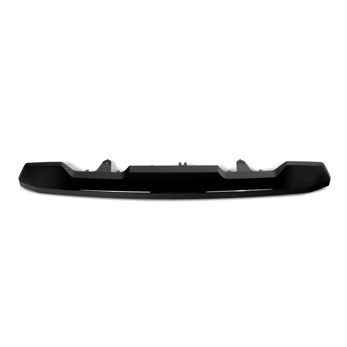Gloss Black Front Upper Hood Molding Trim For GMC Sierra 2500 3500 HD 2020-2023