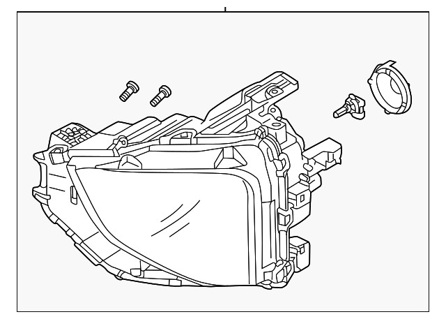 Genuine Mitsubishi Composite Assembly 8301D884