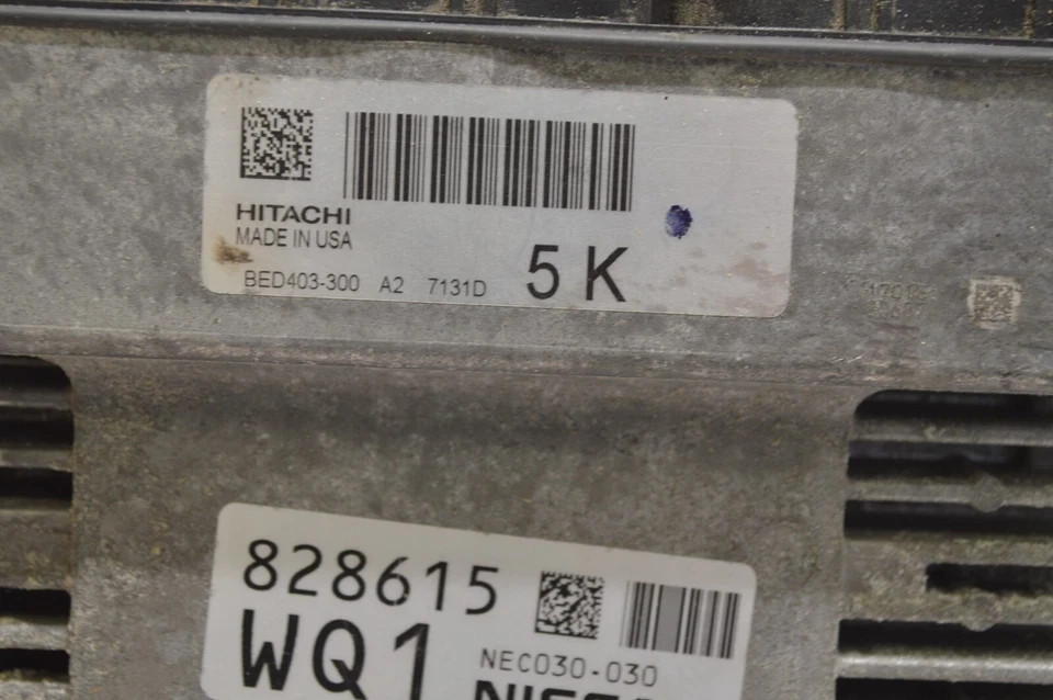 2017 17 Nissan Pathfinder QX60 BED403-300 Engine Control Module Unit Ecm J57 036