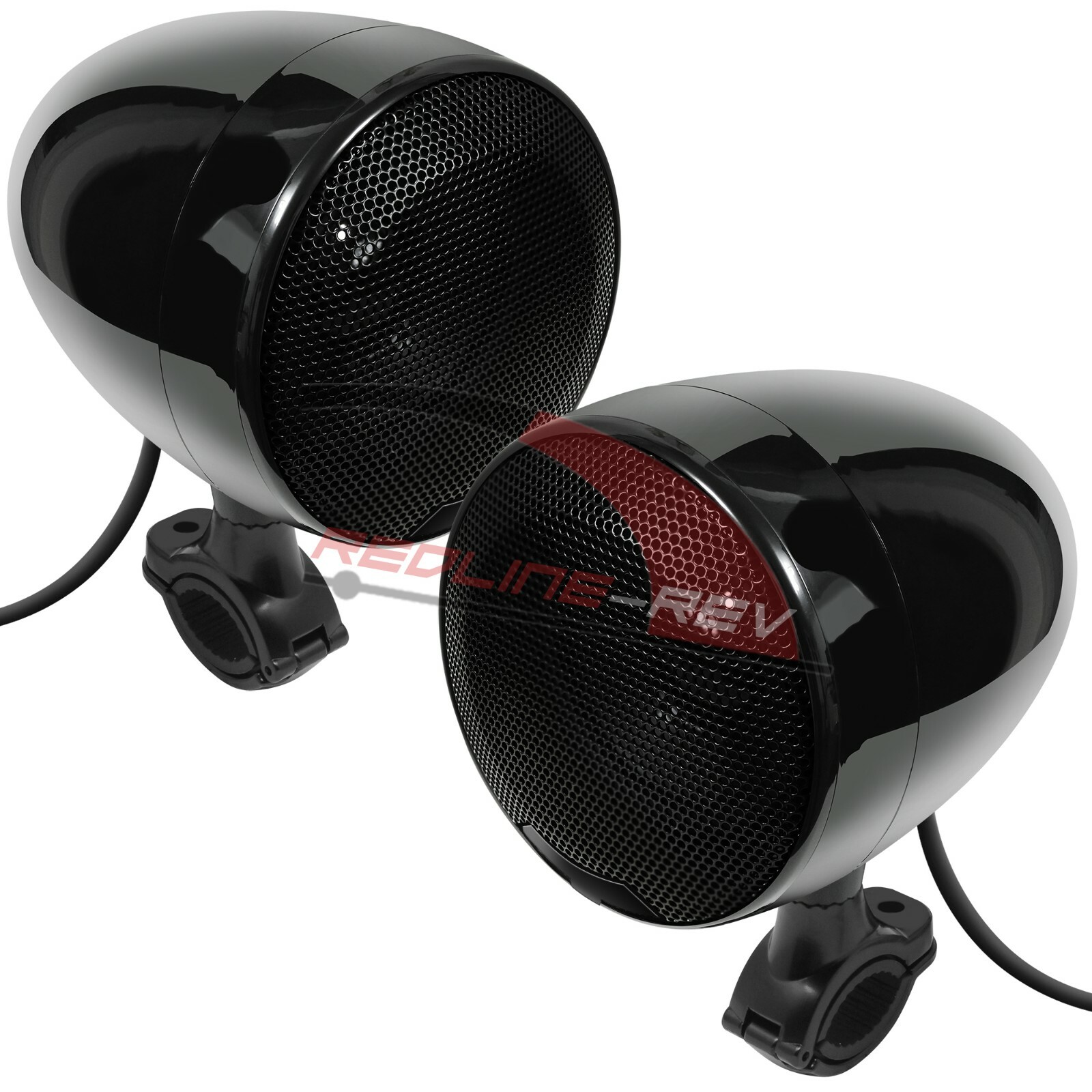 Refurb Waterproof Bluetooth Motorcycle Stereo Speakers Amplifier Audio System