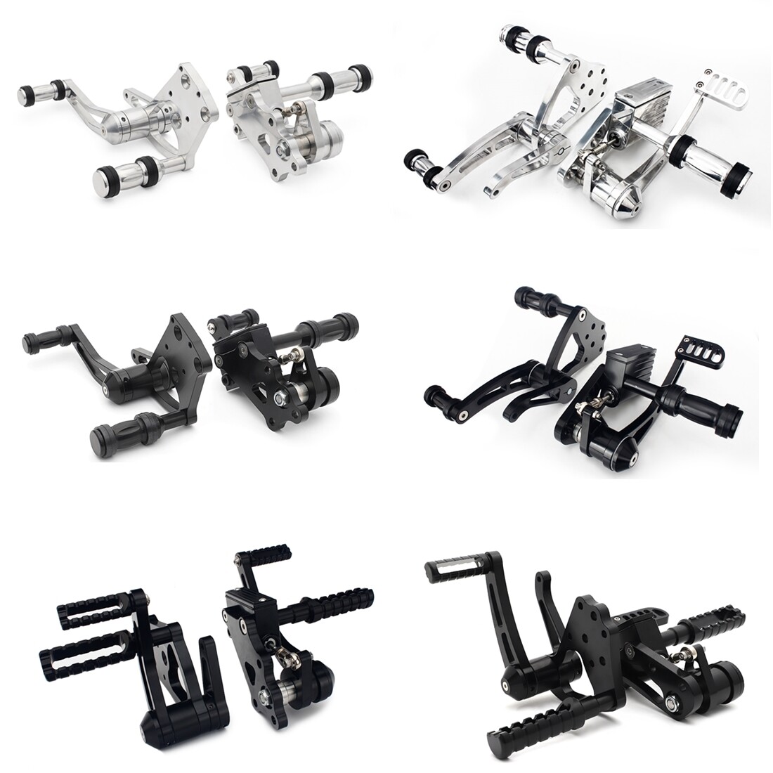 Billet Forward Controls Kit for Harley-Davidson Softail 1984-1999 / 2000-2017