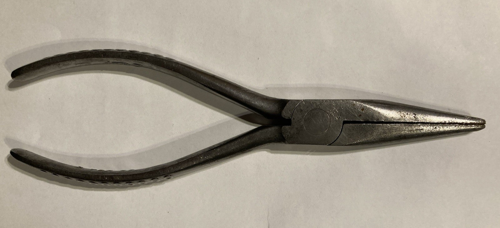 Vintage Snap-on Needle Nose Pliers forged Snap On vacuum grip 96 USA 4