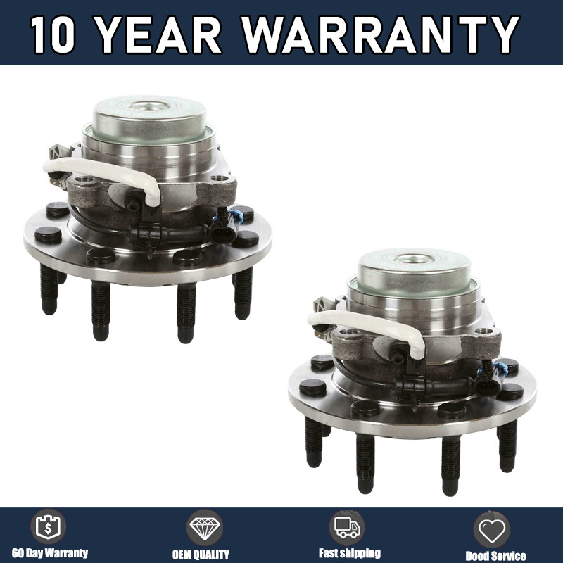 Front Wheel Bearing Hub for Chevy Express GMC Savana 2500 3500 4500 Pair TX E18