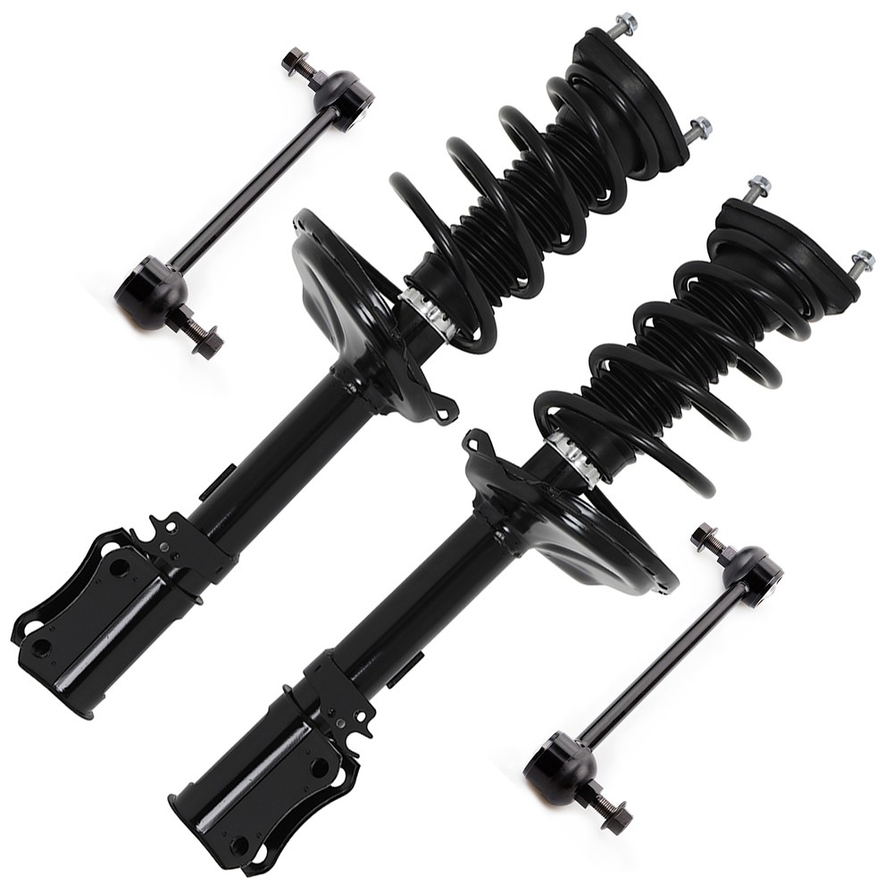 Rear Shocks Struts Sway Bars Links for Toyota Highlander Lexus RX330 RX350 FWD