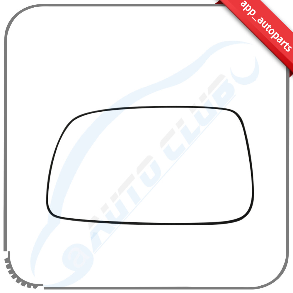 Mirror Flat Glass For 2007-13 TOYOTA CAMRY Left Driver Side W/Base Spotter Glass
