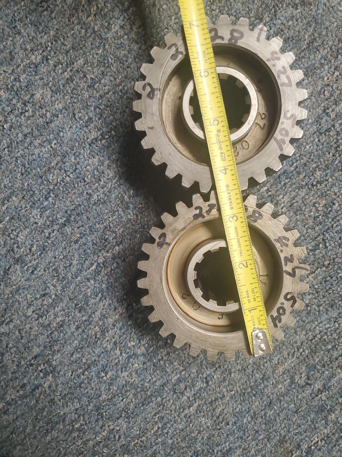 QUICK CHANGE GEAR SET 2 27/28 TOOTH 5.04 RATIO REAR END Race Car Dirt Heavy Duty