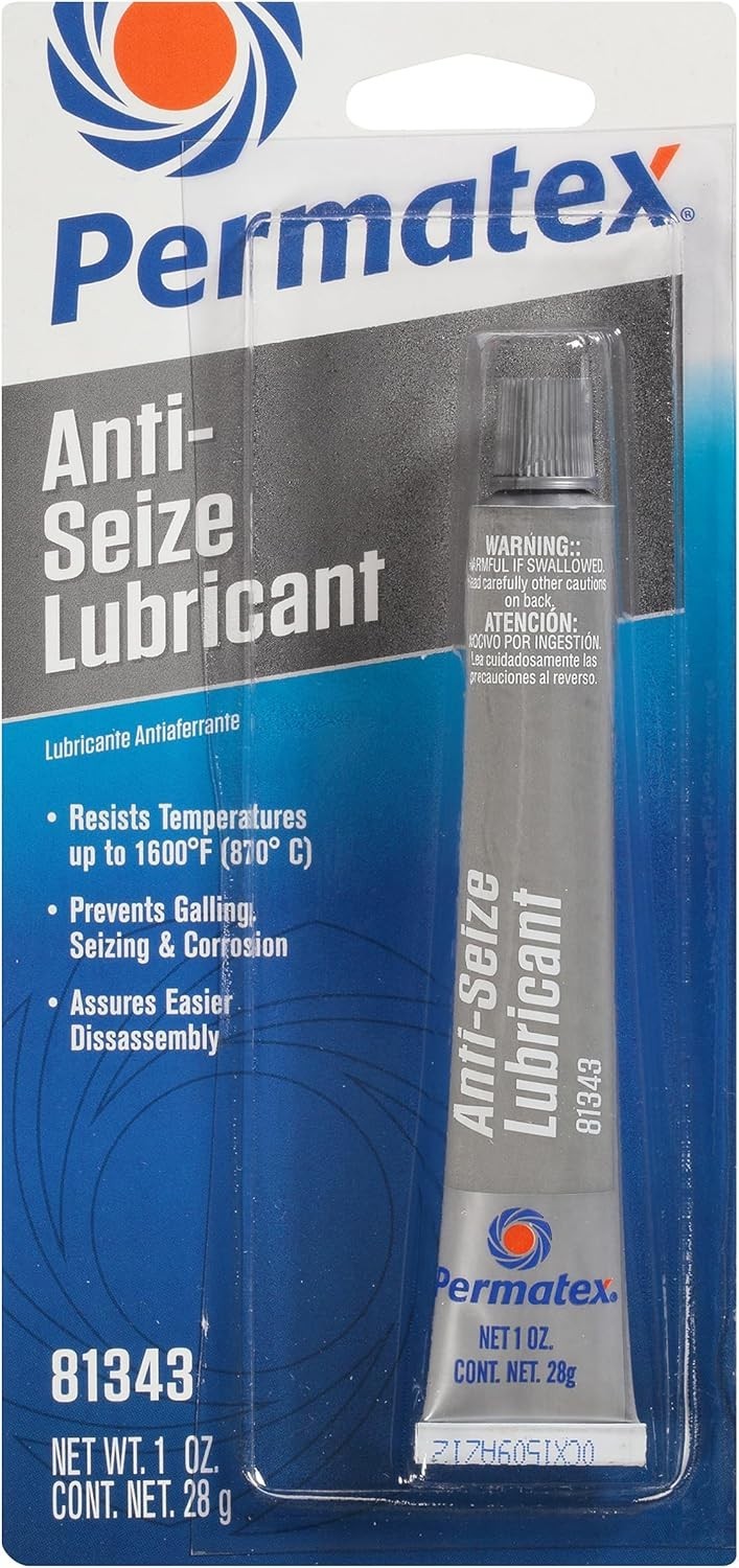 Permatex 81343 Anti-Seize Lubricant, 1 oz. Tube , White