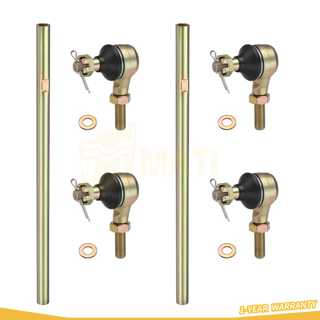 Tie Rod with End Kit 0454599 0454601 For Polaris UTV RZR 170 2009-2021 Steering
