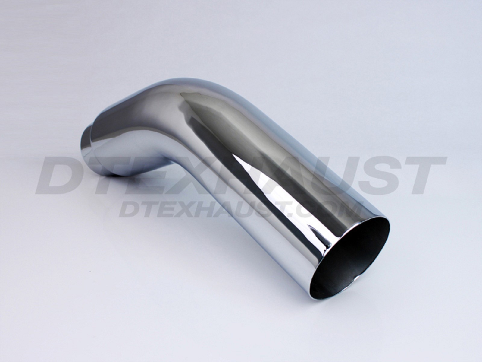 CM-508099 DIESEL EXHAUST CHROME TURNDOWN ELBOW TIP 5″ INLET 8″ OUTLET 23″ LONG