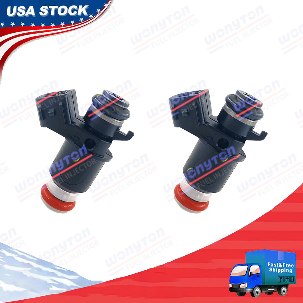 2Pcs fuel injectors 61041023044 for KTM SUPER DUKE WHITE 2008-2013